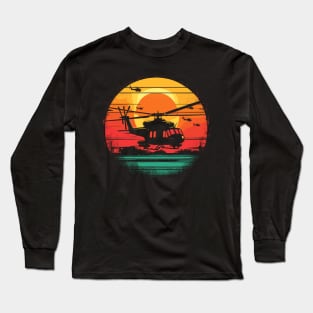 Helicopter Long Sleeve T-Shirt